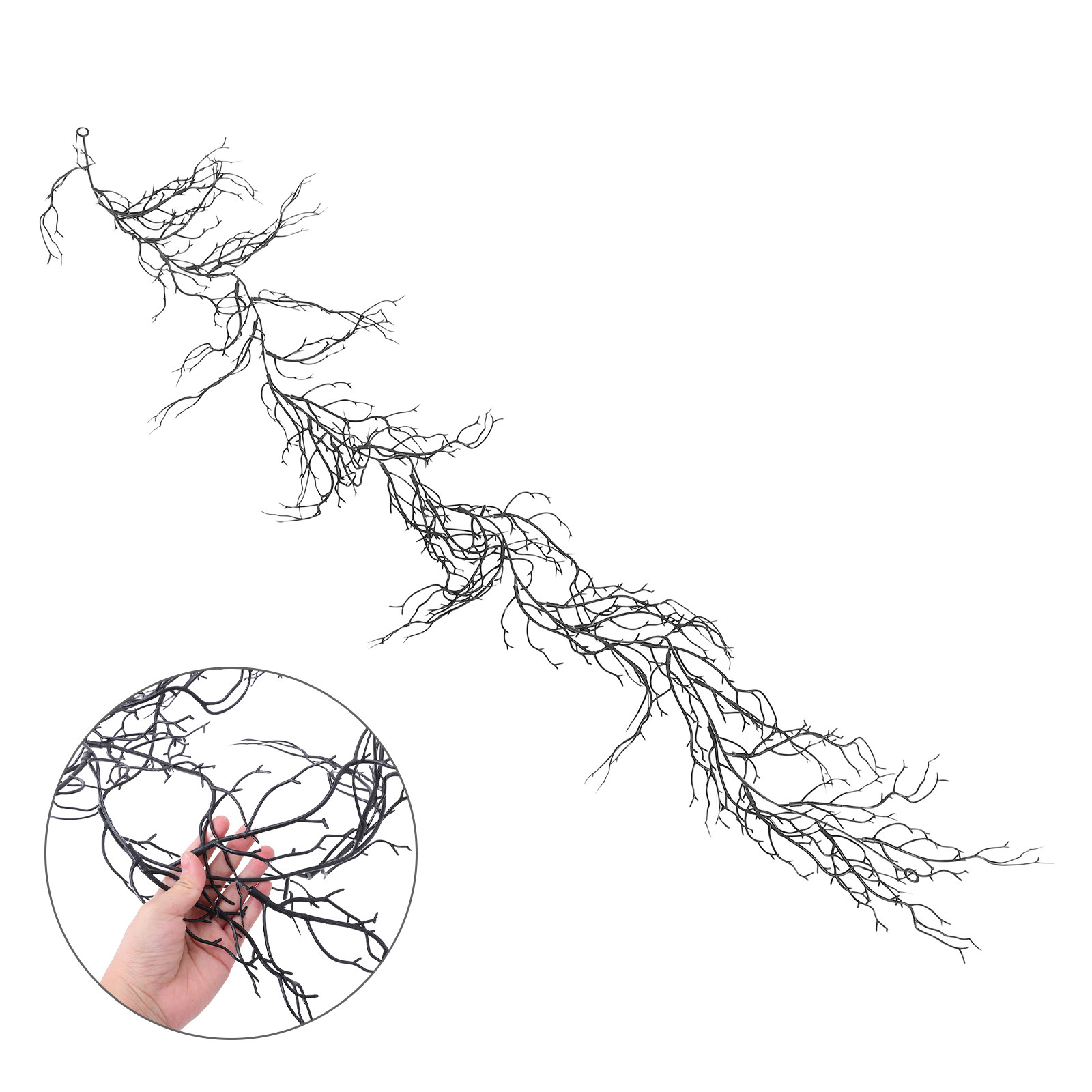 Black Decorative Vine Curly Wi - đánh giá và giá Branch Curly Willow