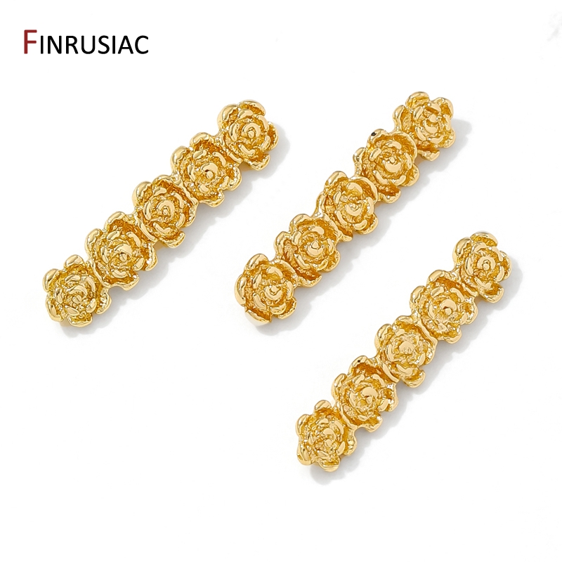 18K Gold Plated Brass Rose Flo - đánh giá và giá Flower Supplies