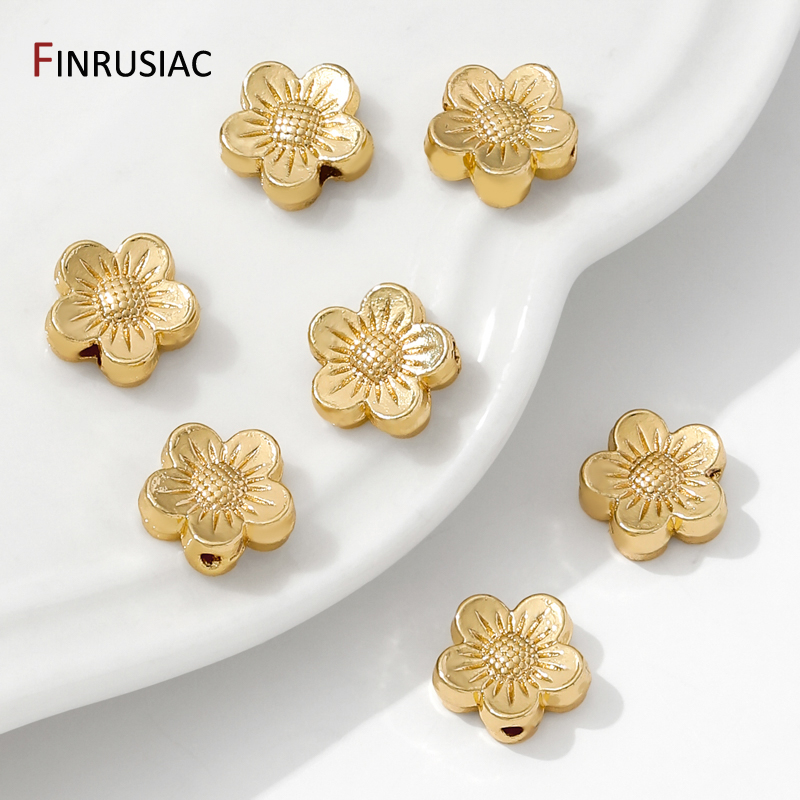 14K Gold Plated Brass Flower S - đánh giá và giá Flower Supplies