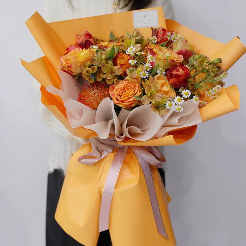 Korean Style Solid Color Paper - đánh giá và giá Florist Supply Paper