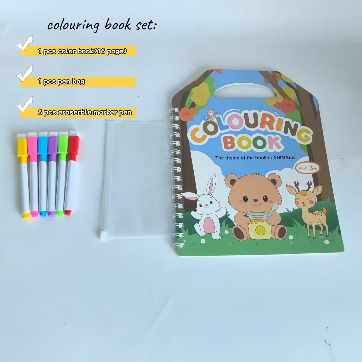 1Set 16Pages Colorbook 1Pcs Pe - đánh giá và giá Copic Marker Sketch
