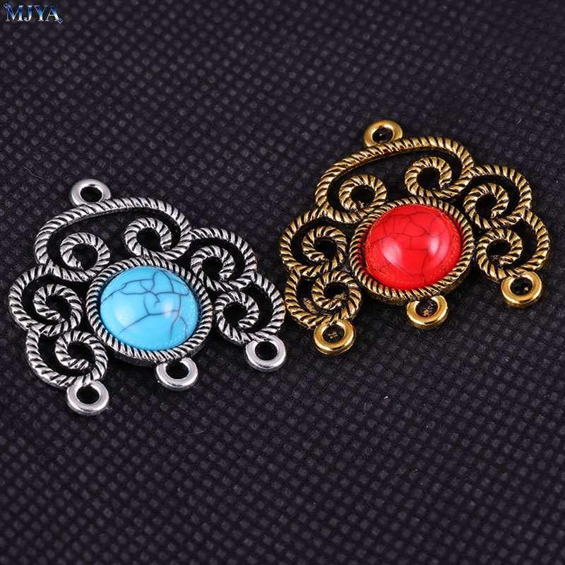 MJYA 5pcs/lot Vintage Alloy Tu - đánh giá và giá Flower Supplies