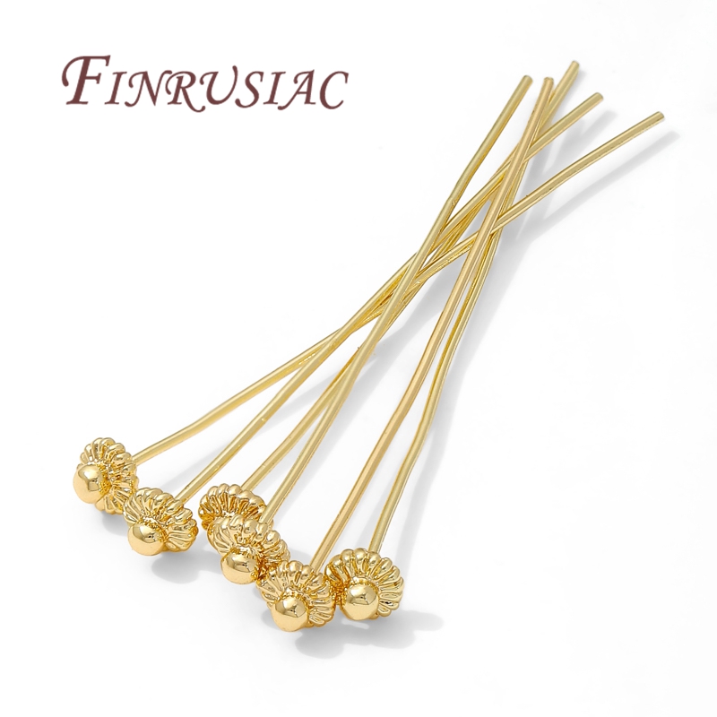 10/20Pcs/Lot 18K Gold-plated P - đánh giá và giá Flower Supplies