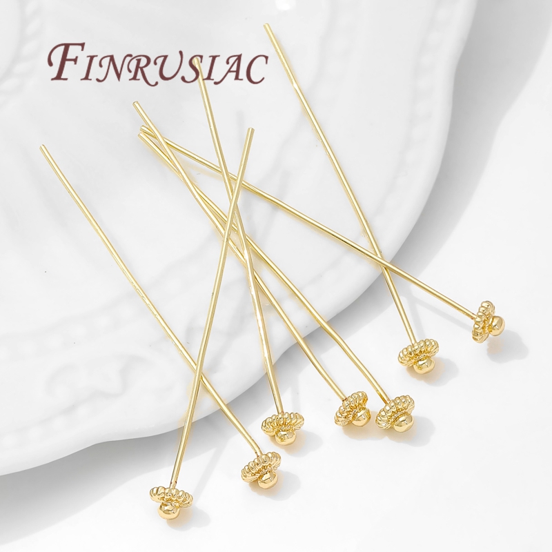 10/20Pcs/Lot 18K Gold-plated P - đánh giá và giá Flower Supplies
