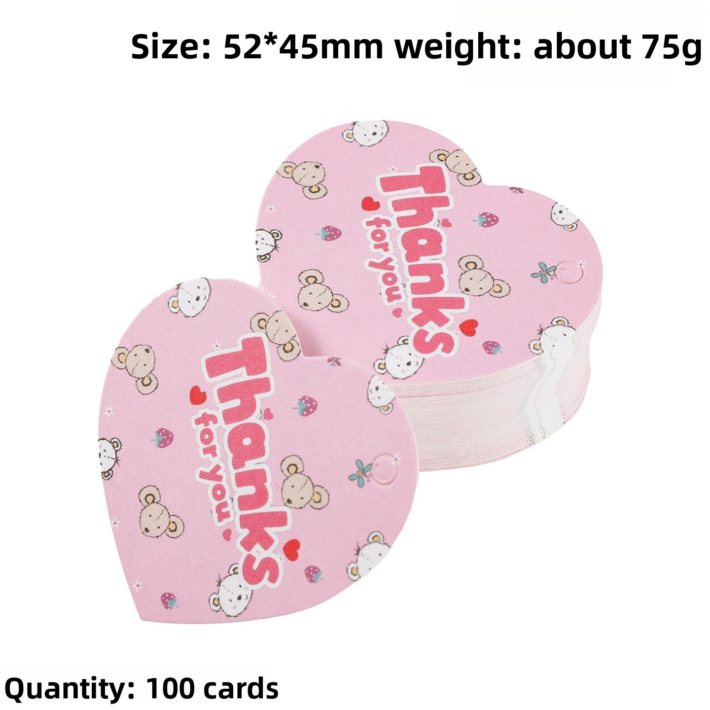 100pcs Thank You Gift Tags Car - đánh giá và giá Flower Supplies