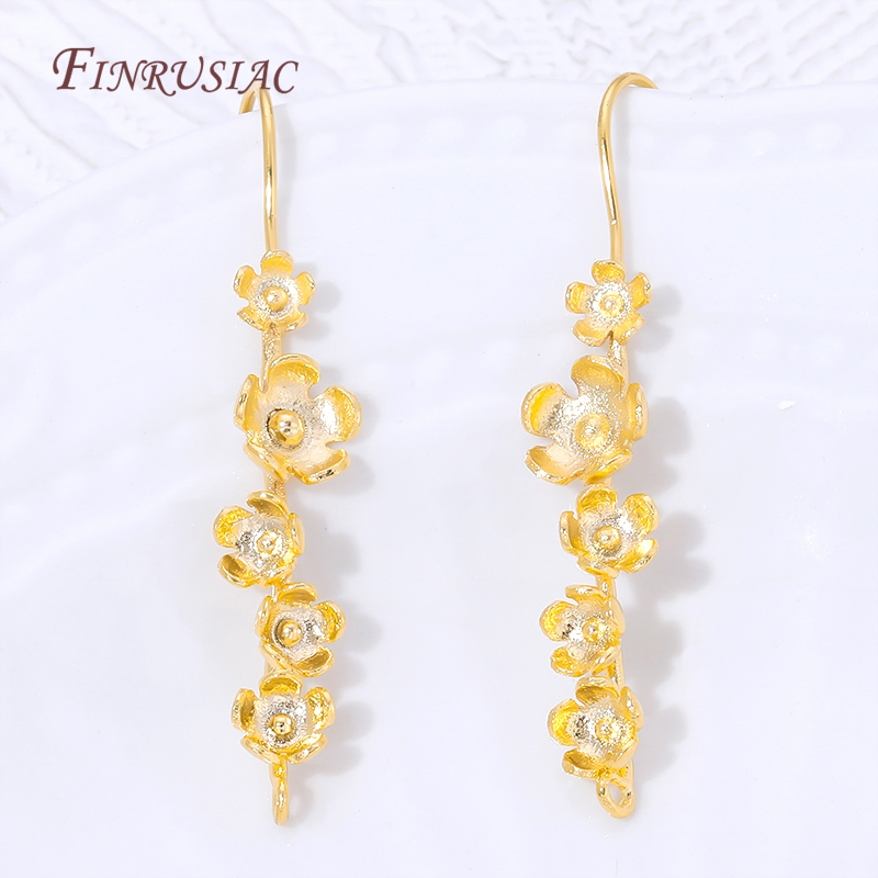 18K Gold Plated Flower Earring - đánh giá và giá Flower Supplies