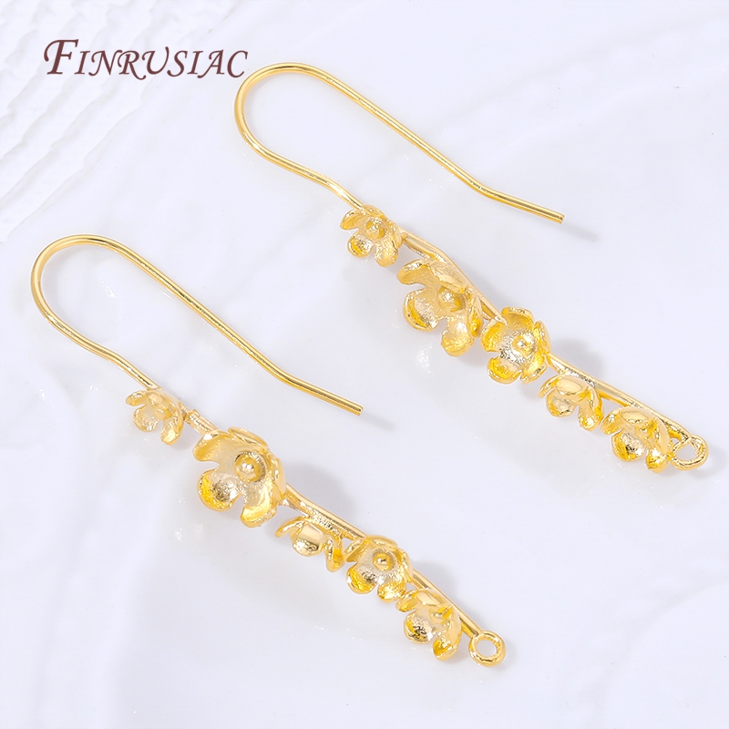 18K Gold Plated Flower Earring - đánh giá và giá Flower Supplies