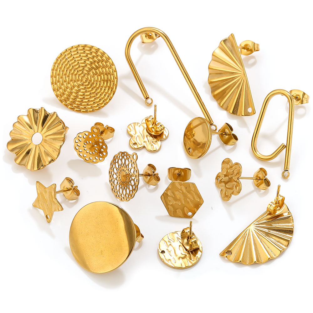 10pcs Stainless Steel Earrings - đánh giá và giá Flower Supplies