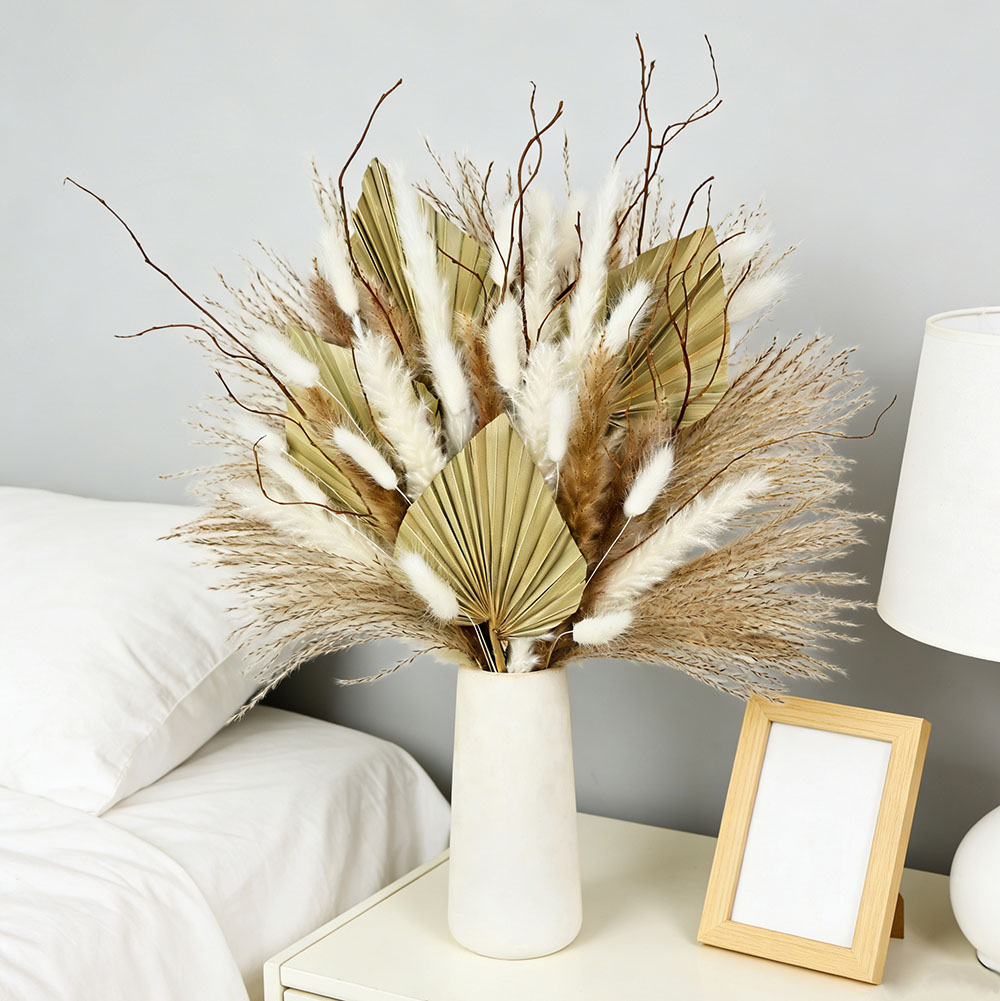 Natural Dried Palm Leaves Bouq - đánh giá và giá Palm Leaf Dried