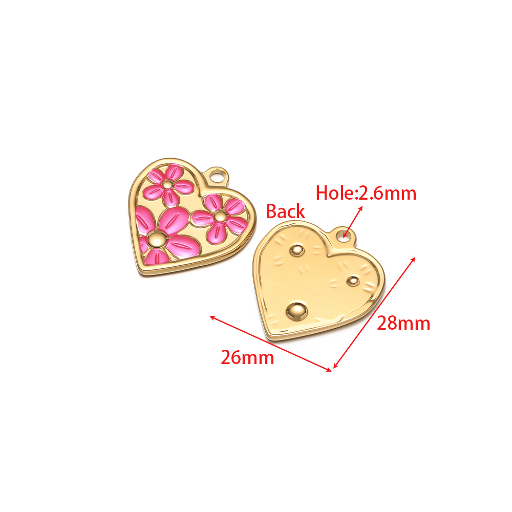 4Pcs Stainless Steel Heart Sha - đánh giá và giá Flower Supplies